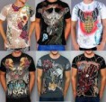 Kit com 6 camisetas importadas 